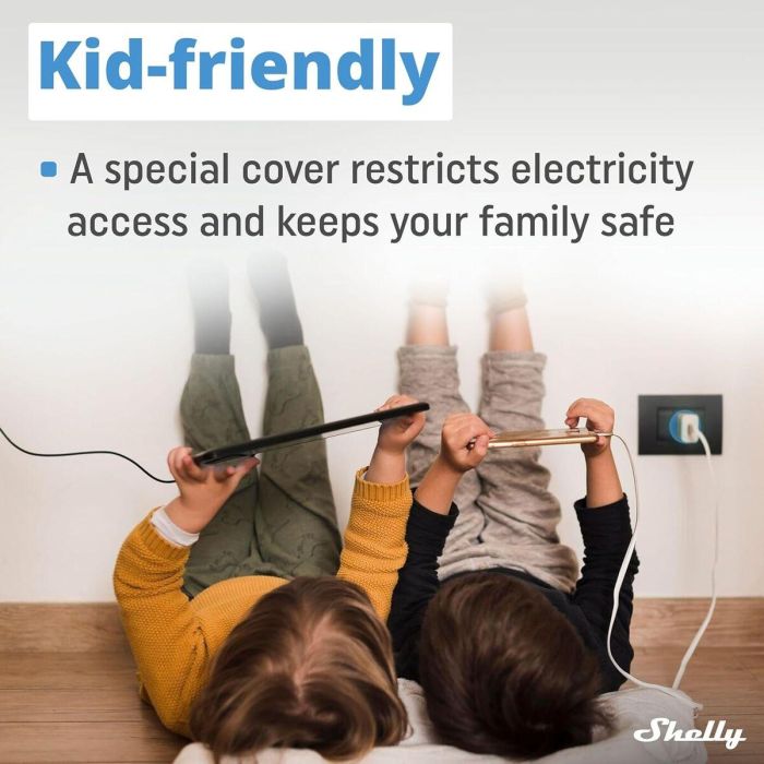 Shelly Plug S Gen3 Matter Wi-Fi Smart-Steckdose 12A Messfunktion WLAN Bluetooth weiß 2 Shelly Plug S Gen3 Matter Wi-Fi Smart-Steckdose 12A Messfunktion WLAN Bluetooth weiß 2