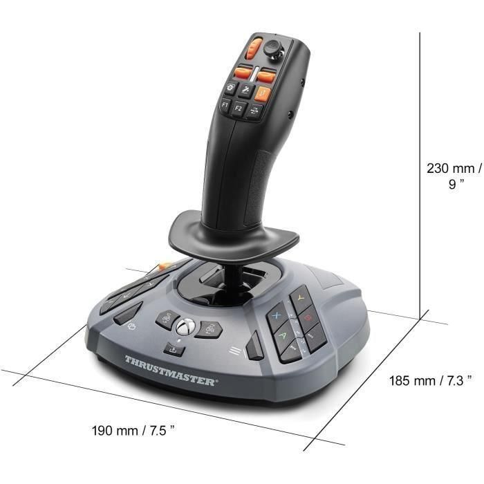 Thrustmaster SimTask FarmStick X Negro USB 2.0 Palanca de mando Xbox 2 Thrustmaster SimTask FarmStick X Negro USB 2.0 Palanca de mando Xbox 2