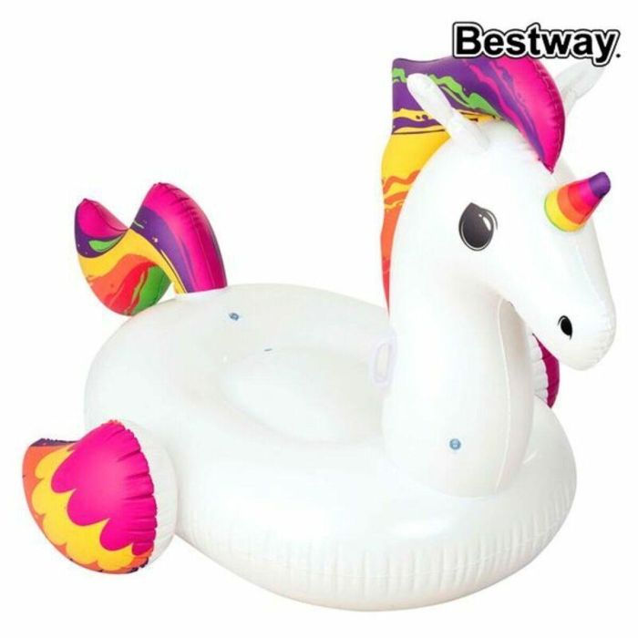 Bestway Figura Hinchable Unicornio con Asas 224x164 cm Playa y Piscina 41113 Bestway Figura Hinchable Unicornio con Asas 224x164 cm Playa y Piscina 41113