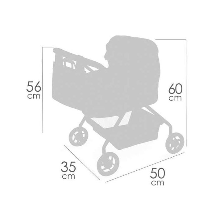 Decuevas Mi primer coche de muñeca Sophie para muñecas de hasta 42 cm 35x50x56 cm 6