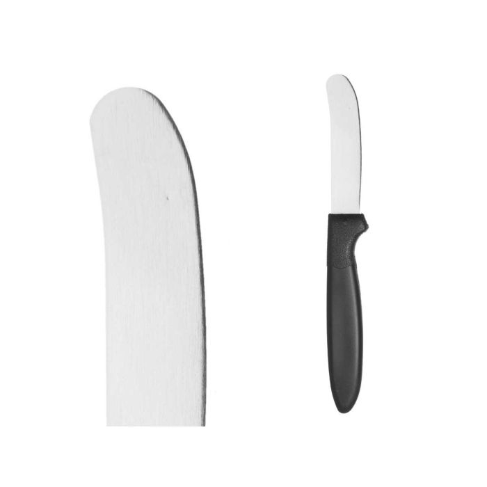 Set 4 Cuchillos Untar Negros Kinvara - Acero Inoxidable, 12.5x26.2x1 cm (12 Unidades) 1 Set 4 Cuchillos Untar Negros Kinvara - Acero Inoxidable, 12.5x26.2x1 cm (12 Unidades) 1