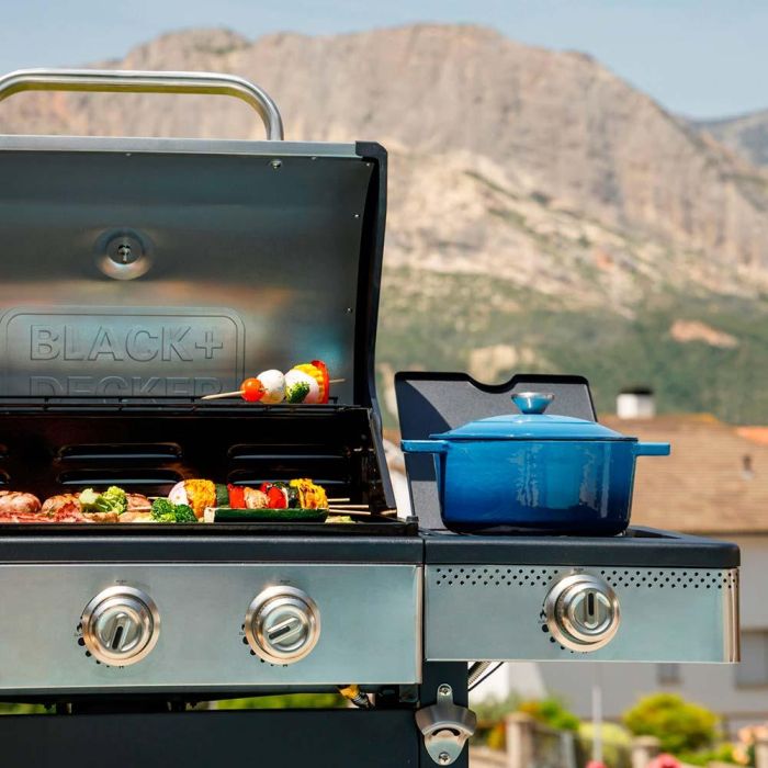 Barbacoa de gas bxog12950e con 4 quemadores 126 x 58 x 118,5 cm 1 Barbacoa de gas bxog12950e con 4 quemadores 126 x 58 x 118,5 cm 1