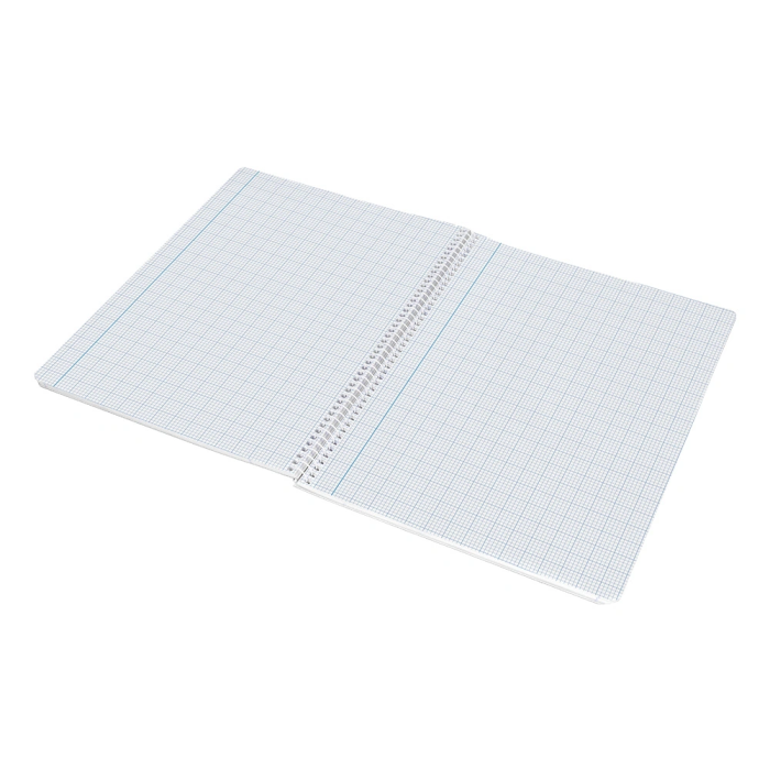 Liderpapel Cuaderno espiral folio tapa blanda 80 hojas 60gr milimetrado 2mm colores surtidos 1
