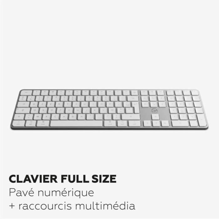 Teclado Mobility Lab KMP2000W Blanco 4