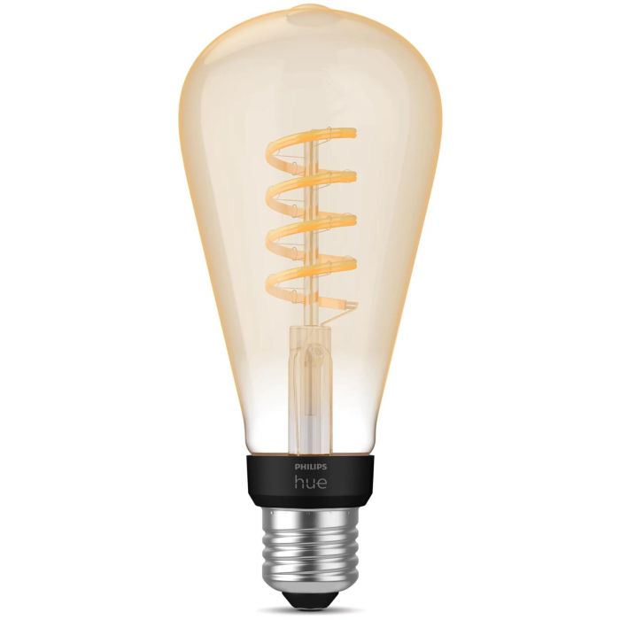 Philips Hue White Ambiance E27 1x GiantEdison ST72 Filament 300lm 1
