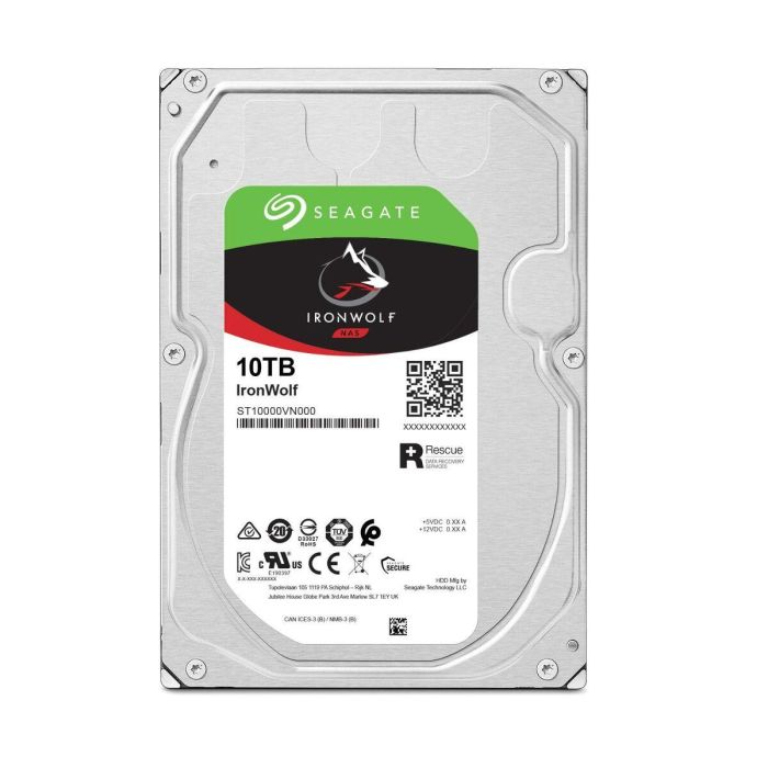 Disco Duro Seagate IronWolf ST10000VN000 3,5" 10 TB 0 Disco Duro Seagate IronWolf ST10000VN000 3,5" 10 TB 0