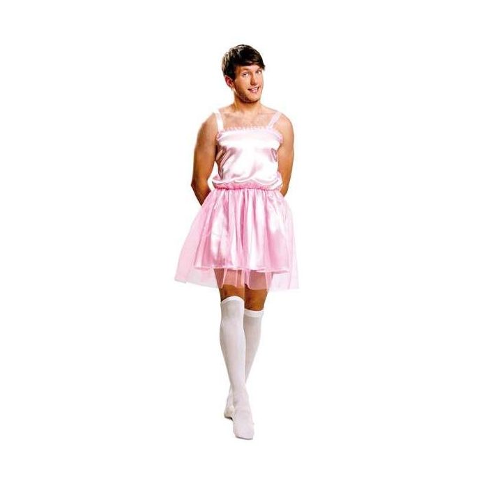 Disfraz bailarina rosa hombre talla m-l 4 Disfraz bailarina rosa hombre talla m-l 4
