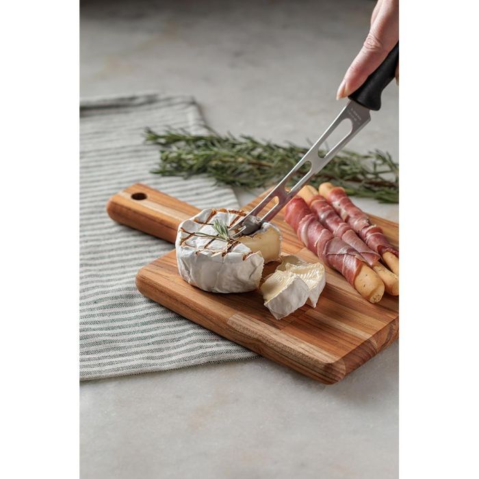 Tabla para cortar y servir con mango, 19,5 x 18,5 x 1,8 cm 3 Tabla para cortar y servir con mango, 19,5 x 18,5 x 1,8 cm 3