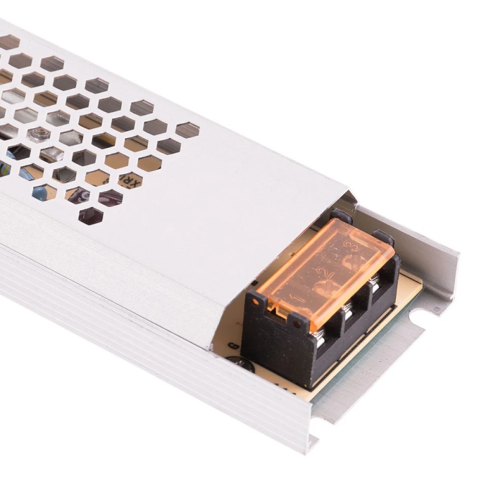 Transformador LED Ultrafina 300W 12VDC 110V-220V AC IP20 Fuente de Alimentación para Tiras LED