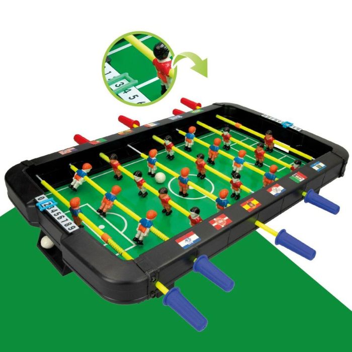 Futbolín de Sobremesa Colorbaby 45 x 8 x 55 cm (2 Unidades) 2 Futbolín de Sobremesa Colorbaby 45 x 8 x 55 cm (2 Unidades) 2