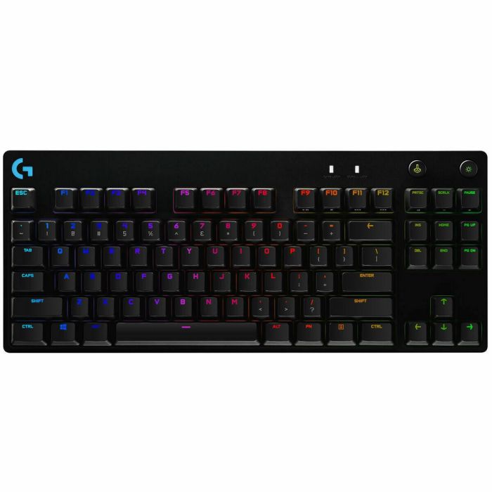 Teclado Gaming Logitech Pro Gaming Negro Qwerty Español QWERTY Inglés EEUU