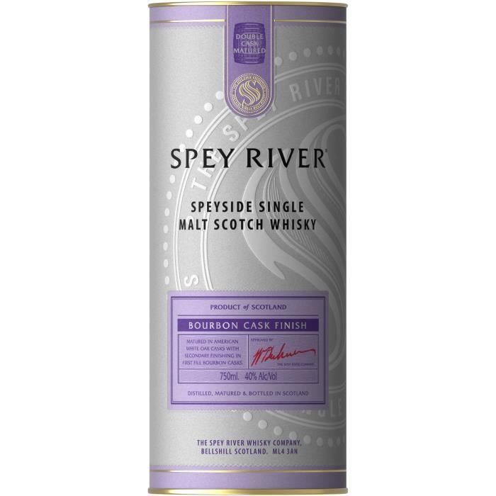 SPEY RIVER Whisky Bourbon Cask Finish - 70CL - 40% 1 SPEY RIVER Whisky Bourbon Cask Finish - 70CL - 40% 1