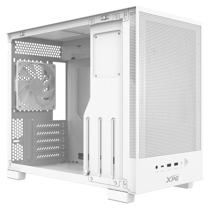 ADATA Valor Mesh Nano Mini Tower Blanco USB C 2 ADATA Valor Mesh Nano Mini Tower Blanco USB C 2