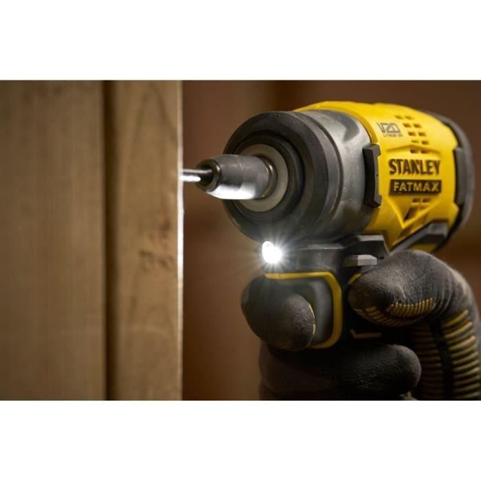 Llave de impacto BRUSHLESS 3/8 - 18V - 224 Nm, 2800 rpm, 3500 cps/min - Gama V20 - STANLEY FATMAX, SFMCF910B-XJ 2