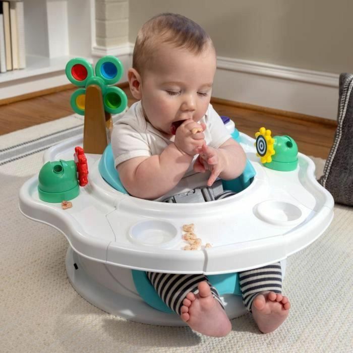 Baby Einstein SuperSeat 3 en 1 Asiento de actividades, Mesa elevadora con arco de juego, Juguetes interactivos y piano musical para 0-3 años 1 Baby Einstein SuperSeat 3 en 1 Asiento de actividades, Mesa elevadora con arco de juego, Juguetes interactivos y piano musical para 0-3 años 1