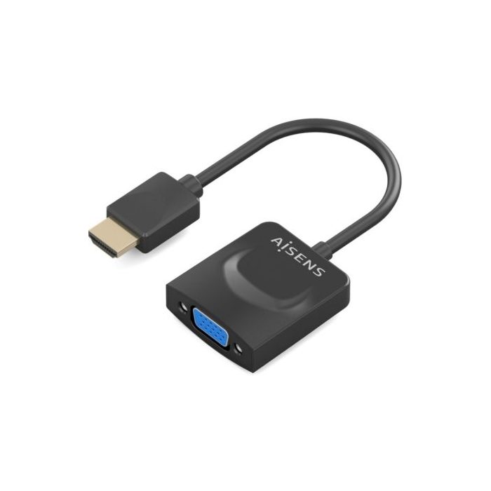 Conversor Aisens A122-0947/ HDMI Macho - SVGA Hembra/ 15cm/ Negro 1 Conversor Aisens A122-0947/ HDMI Macho - SVGA Hembra/ 15cm/ Negro 1