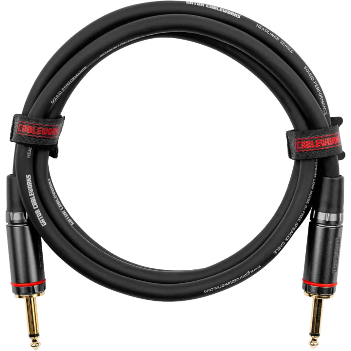 CABLEWORKS Cable Altavoz Jack/Jack - 1,8 Metros 1 CABLEWORKS Cable Altavoz Jack/Jack - 1,8 Metros 1