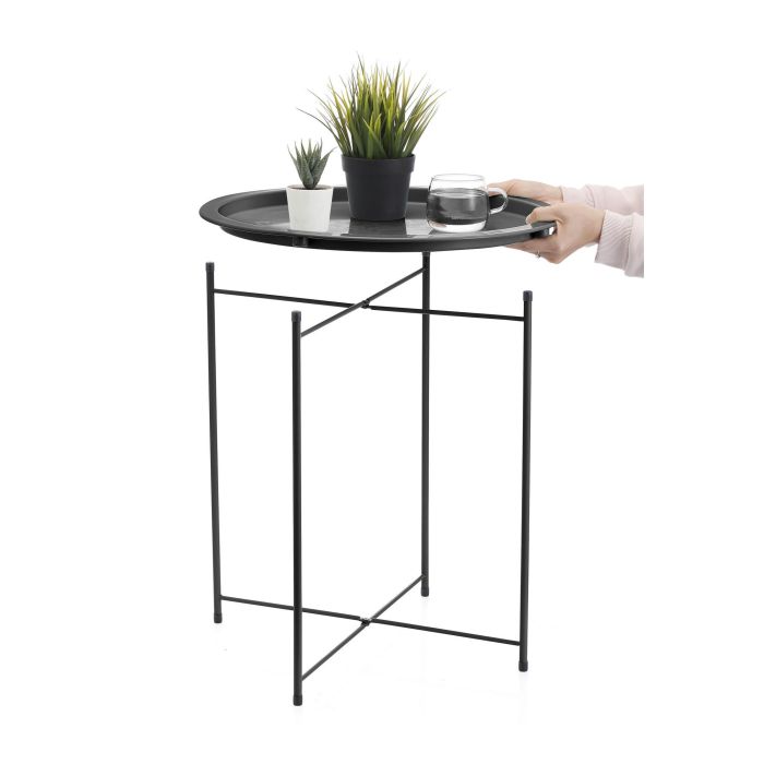 Mesa Auxiliar de Metal 46.8 cm Confortime (4 Unidades) 11 Mesa Auxiliar de Metal 46.8 cm Confortime (4 Unidades) 11
