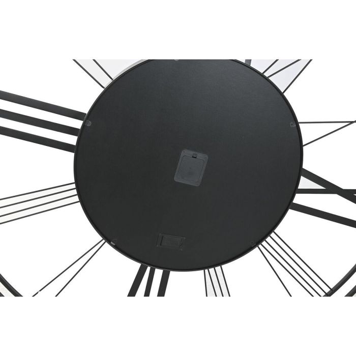 Reloj de Pared Home ESPRIT Blanco Dorado Metal 140 x 9 x 140 cm 1