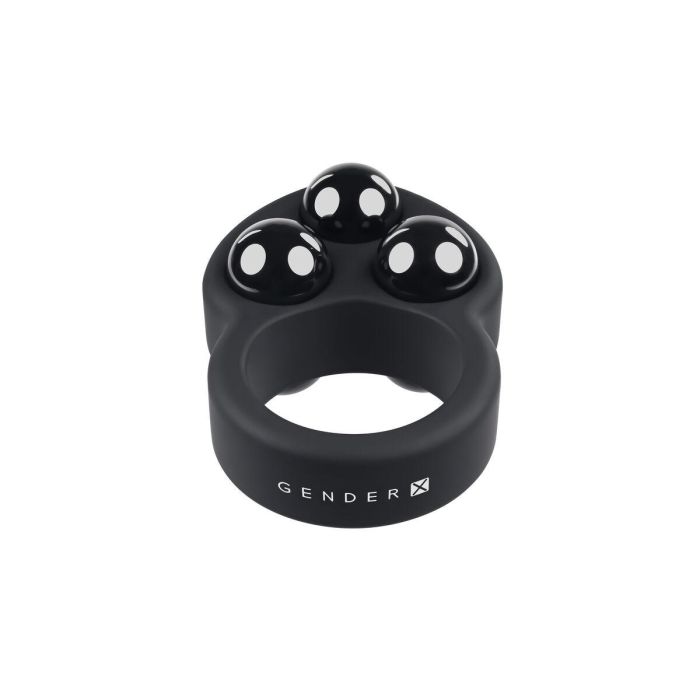 Anillo para el Pene Gender X Gender X Negro 19 Anillo para el Pene Gender X Gender X Negro 19