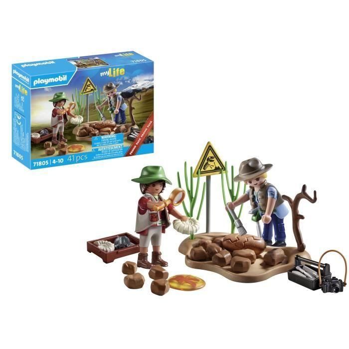 Excavación Paleontológica Promo Packs 71805 Playmobil 3 Excavación Paleontológica Promo Packs 71805 Playmobil 3