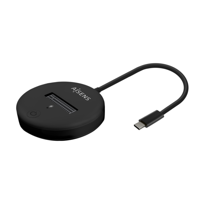 Dock USB Tipo-C para SSD M2 SATA/NVMe Aisens ASUC-M2D013-BK/ Negro Dock USB Tipo-C para SSD M2 SATA/NVMe Aisens ASUC-M2D013-BK/ Negro