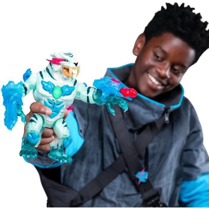 Moose Toys MOO0630996247426 Cryo Lab Mr. Beast Lab - 18 cm, 30 luces y sonidos, 2 bestias coleccionables 3