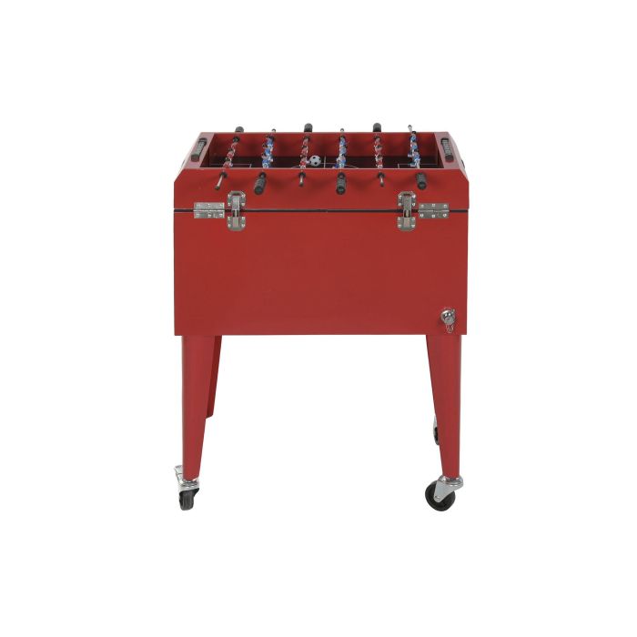 DKD Home Decor Nevera Futbolin Rojo 59 x 95 x 71 cm