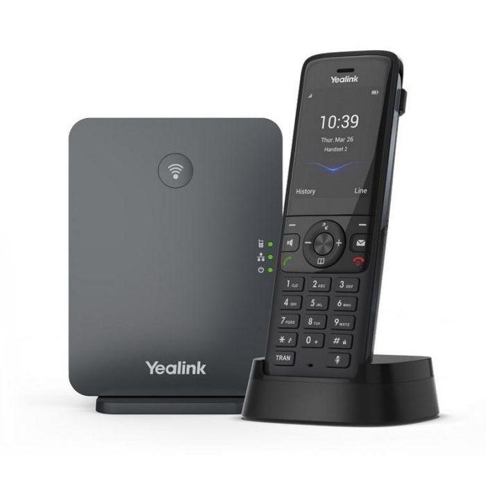 Yealink W78P Teléfono Móvil IP Inalámbrico DECT con Bluetooth 5.1, Audio HD, Teclado Retroiluminado y Agenda 1000 Entradas 0 Yealink W78P Teléfono Móvil IP Inalámbrico DECT con Bluetooth 5.1, Audio HD, Teclado Retroiluminado y Agenda 1000 Entradas 0