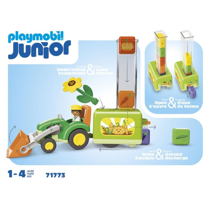 Tractor Con Sembradora 71773 Playmobil Junior 1