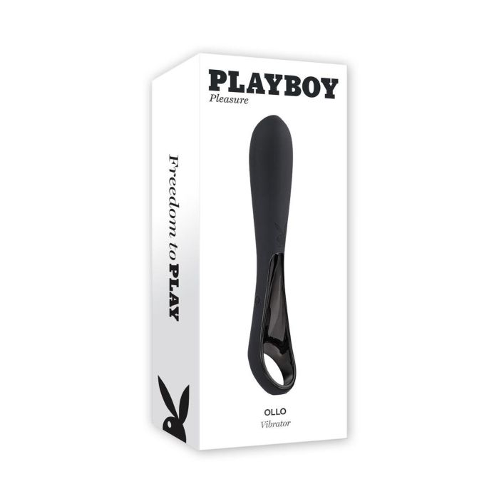 Vibrador Playboy Negro 21 Vibrador Playboy Negro 21