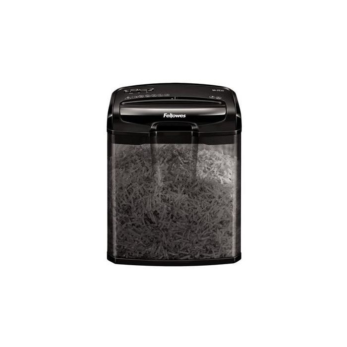 Trituradora de Papel Micro Corte Fellowes M-7CM 13 L 7 Hojas Negro
