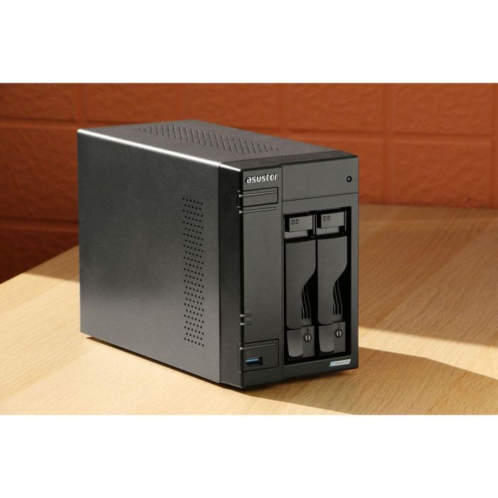Asustor AS6702T LOCKERSTOR 2 Gen2 NAS Escritorio, Intel Celeron N5105, 4GB DDR4 2933MHz, 2.5GbE, para HDD/SSD y M.2, Negro 2