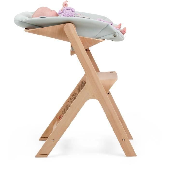 Maxi Cosi Kit de recién nacido Nesta Silla de madera High, desde el nacimiento hasta los 9 kg, más allá del cielo gris 2 Maxi Cosi Kit de recién nacido Nesta Silla de madera High, desde el nacimiento hasta los 9 kg, más allá del cielo gris 2