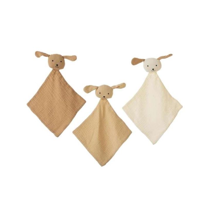 Creaciones Llopis Dou-Dou Perritos Gasa Algodón 22 cm x 22 cm