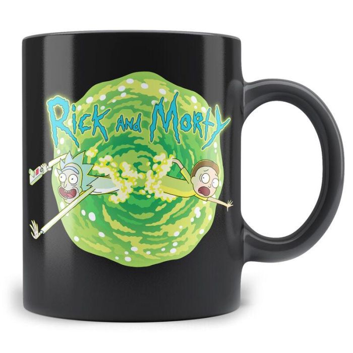 Taza Logo Rick and Morty 1