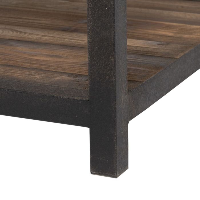 Mesa de Centro Negro Natural 165 x 64 x 55 cm 9