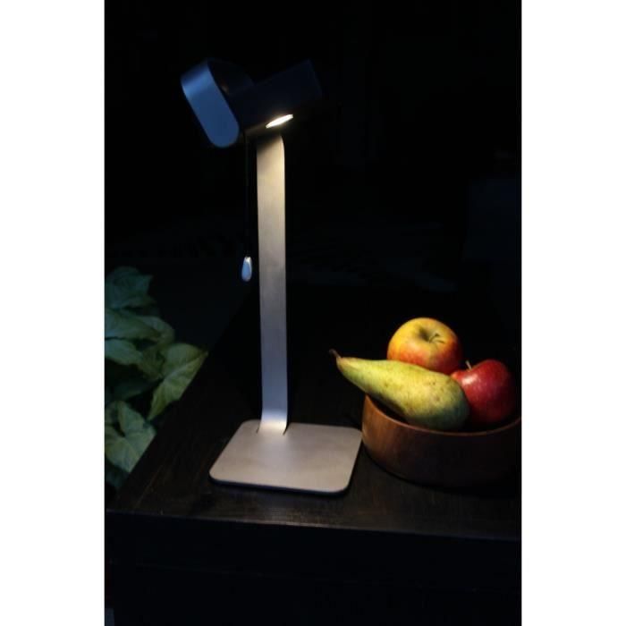 Lámpara de mesa solar de diseño Easy - Gris 2 Lámpara de mesa solar de diseño Easy - Gris 2