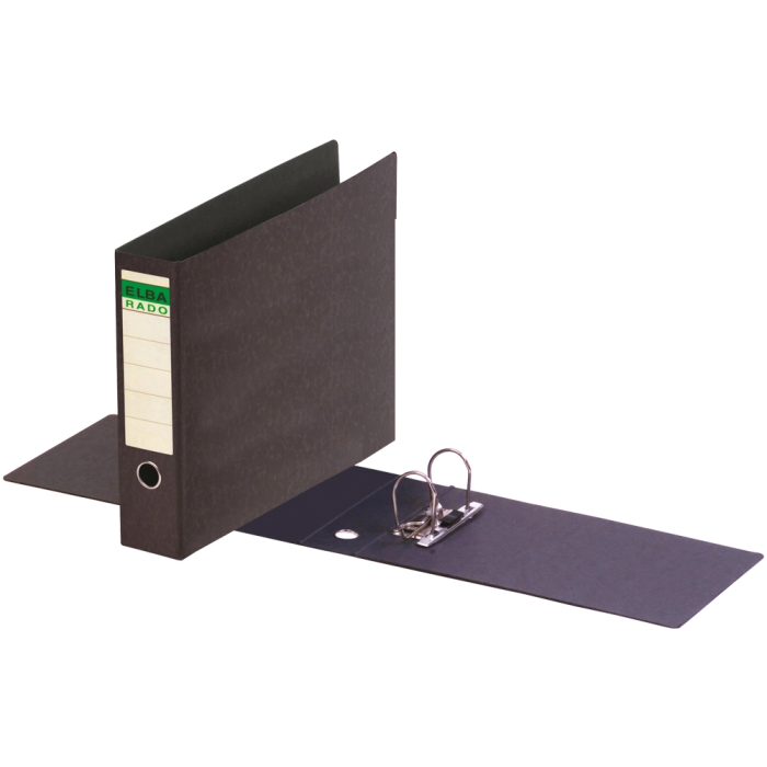 Elba Archivador de Palanca A3 Apaisado Lomo Ancho Negro 1