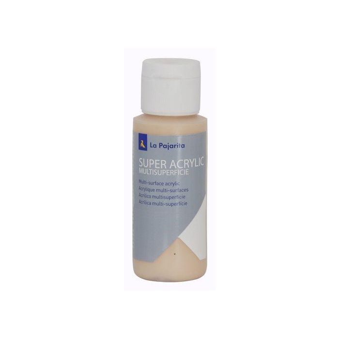 Pintura Acrilica La Pajarita 60 Ml (Bote) Carne A-21 6 unidades