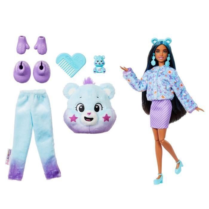 Barbie Cutie Reveal Muñeca Osos Amorosos Sueño Brillante - Incluye 1 Sorpresa por Descubrir, Edad 3+ años 1 Barbie Cutie Reveal Muñeca Osos Amorosos Sueño Brillante - Incluye 1 Sorpresa por Descubrir, Edad 3+ años 1