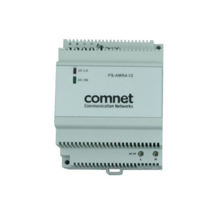 ComNet PS-AMR Fuente Alimentación Conmutada Industrial 54W para Carril DIN 12V/24V Rango Entrada 90-375V Gris ComNet PS-AMR Fuente Alimentación Conmutada Industrial 54W para Carril DIN 12V/24V Rango Entrada 90-375V Gris