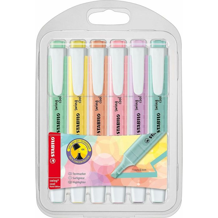 Subrayador Stabilo Swing Cool Pastel Multicolor (5 Unidades) 2
