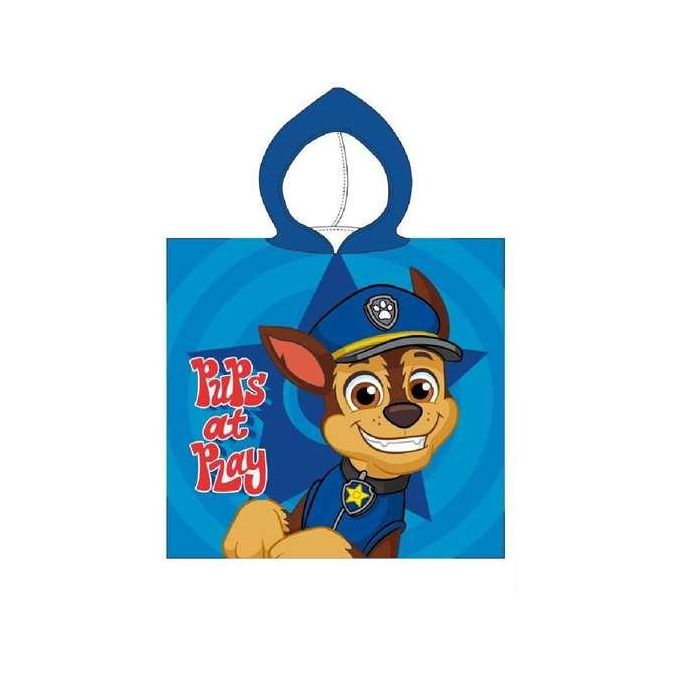 Poncho microfibra paw patrol 50x115 cm Poncho microfibra paw patrol 50x115 cm