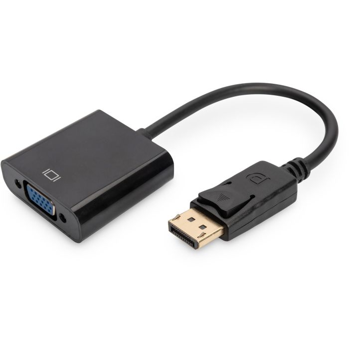 Digitus Adaptador DisplayPort a VGA HD15, 0.15m, Bulk