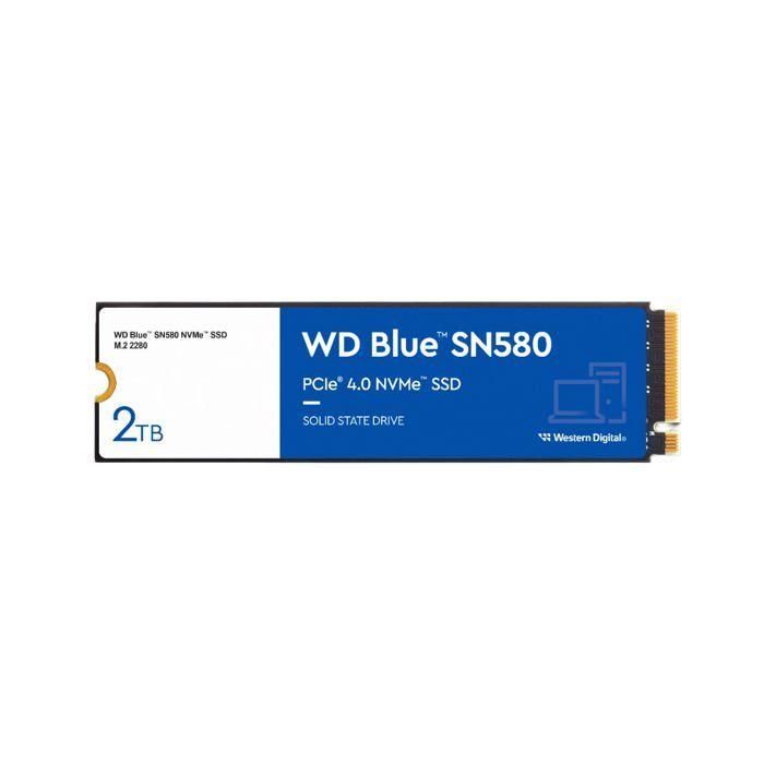 Western Digital Blue SN580 2 TB M.2 PCI Express 4.0 NVMe TLC Western Digital Blue SN580 2 TB M.2 PCI Express 4.0 NVMe TLC