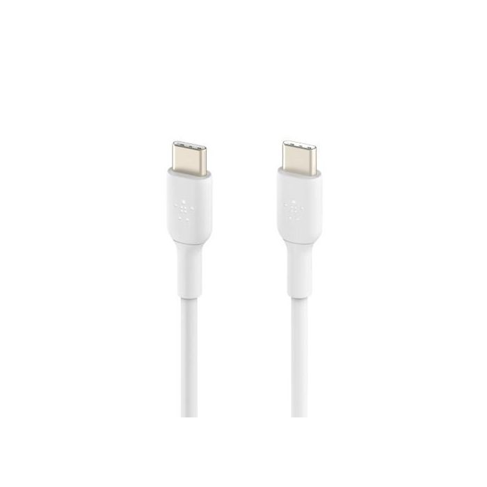 Cable USB-C Belkin CAB003BT1MWH Blanco 1 m (1 unidad) 3 Cable USB-C Belkin CAB003BT1MWH Blanco 1 m (1 unidad) 3