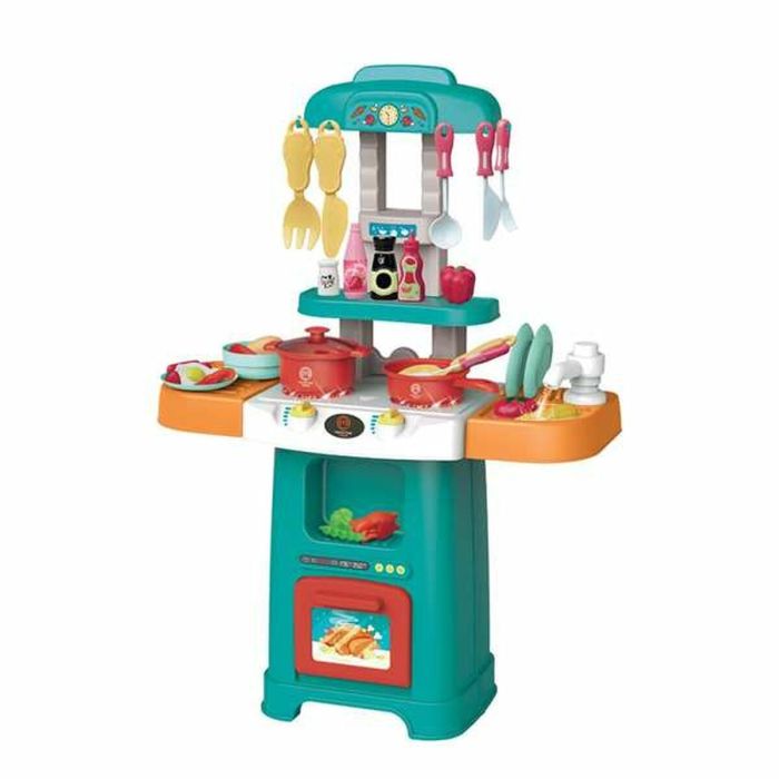 Famosa Cocina Electrónica MasterChef Jr con 31 Accesorios, Luces y Sonidos, 61 cm Alta 3 Famosa Cocina Electrónica MasterChef Jr con 31 Accesorios, Luces y Sonidos, 61 cm Alta 3