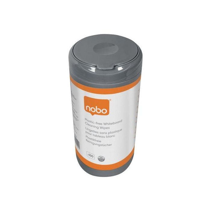 Toallitas Nobo Eco Limpieza De Pizarras Blancas Bote De 100