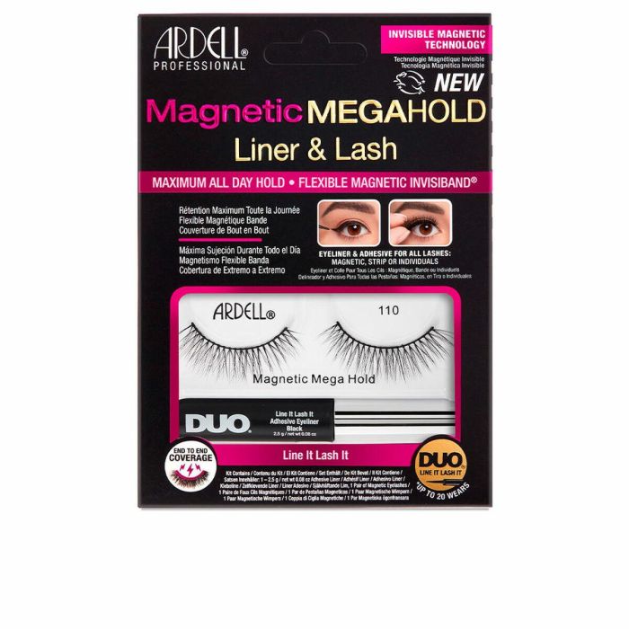Ardell Magnetic Megahold Liner & Lash Pestañas #110 Ardell Magnetic Megahold Liner & Lash Pestañas #110